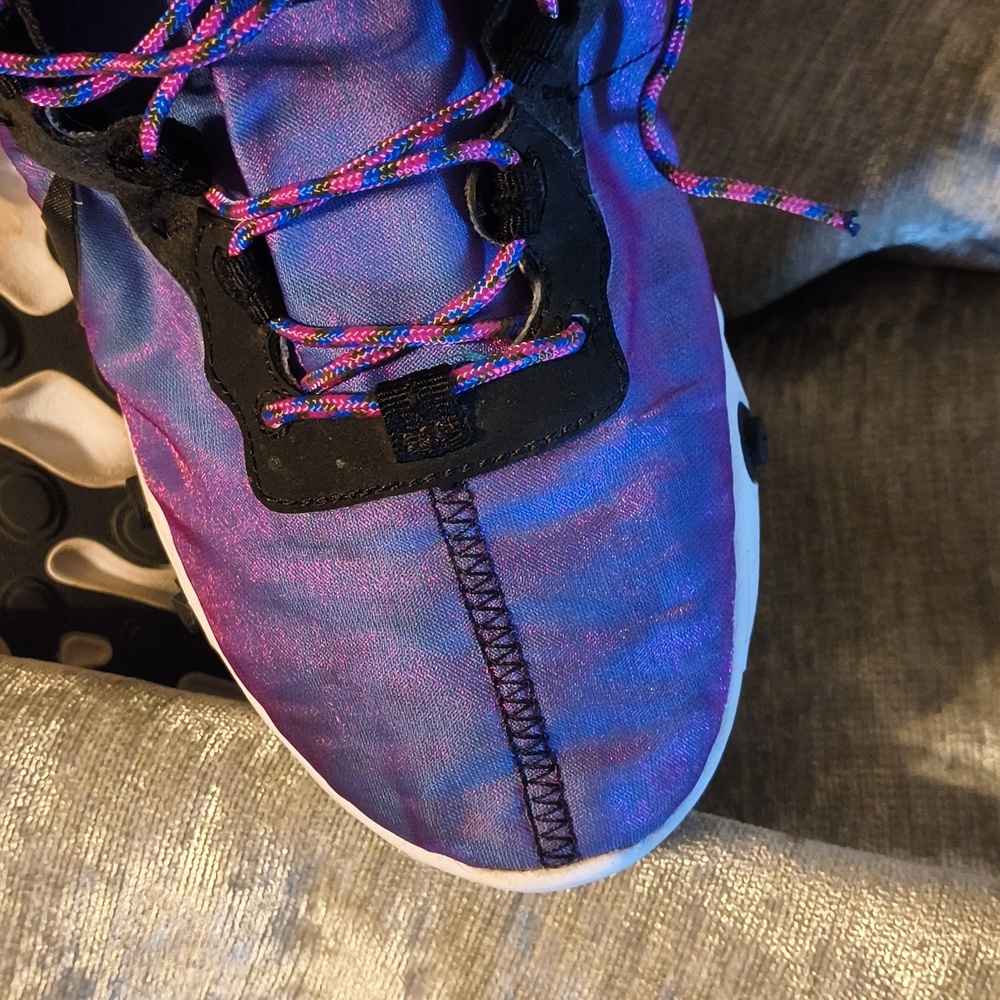 Purple Pink Blue Fushia NIKE REACT! YES YES YES! - Picture 7 of 7